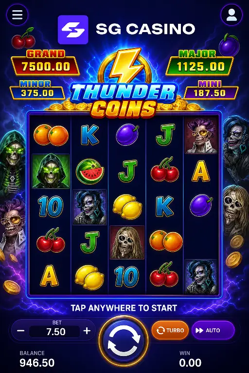 SGCasino — скриншот 1